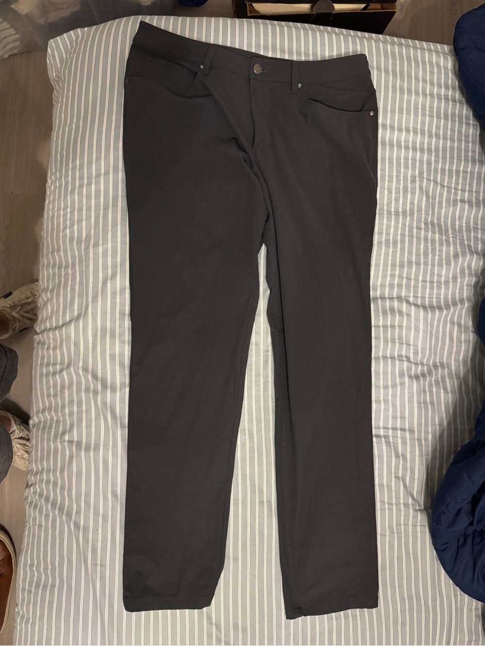 Men's 34x33 Lululemon Dark Gray ABC Pants